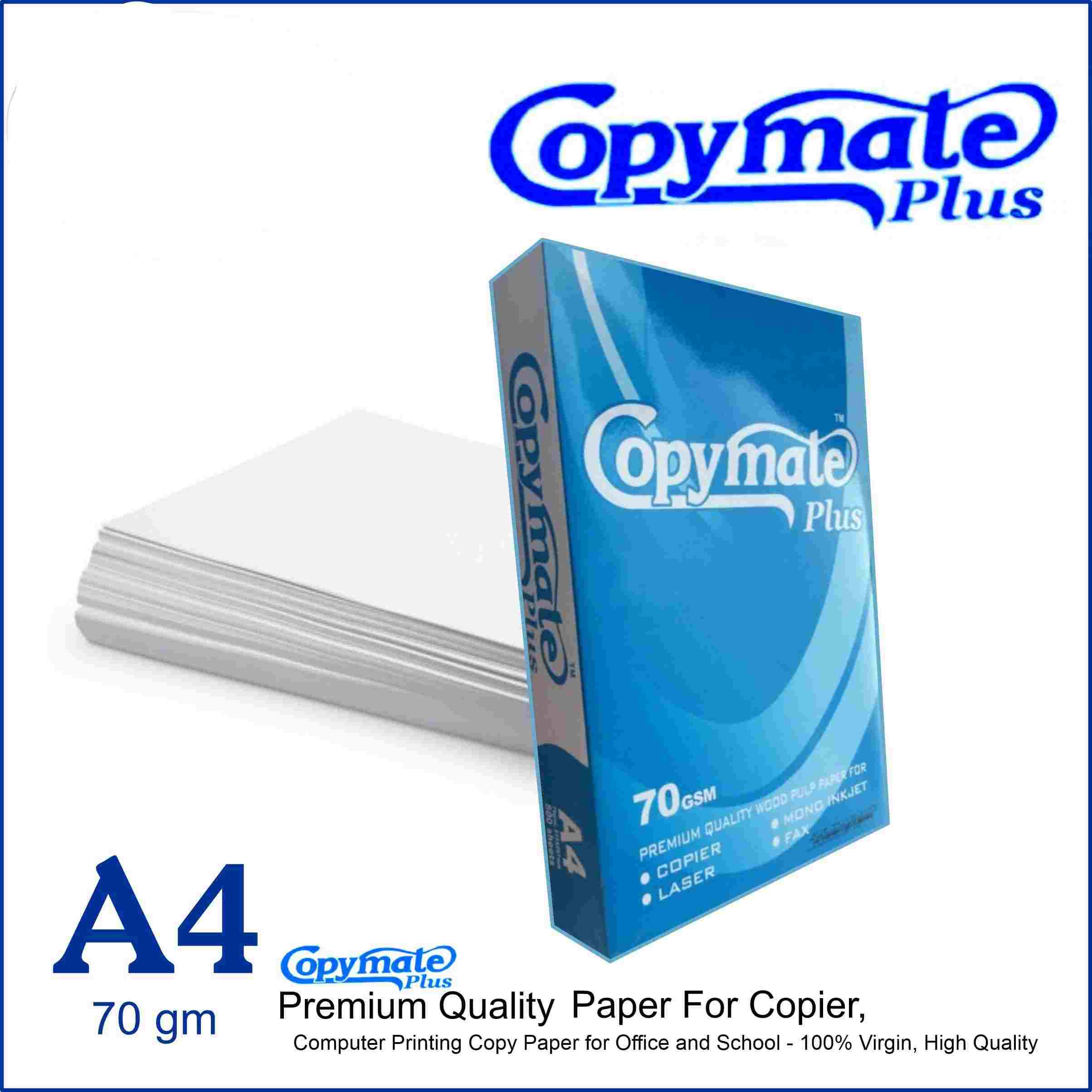 Copymate Paper Ream Size 70gsm & 80gsm