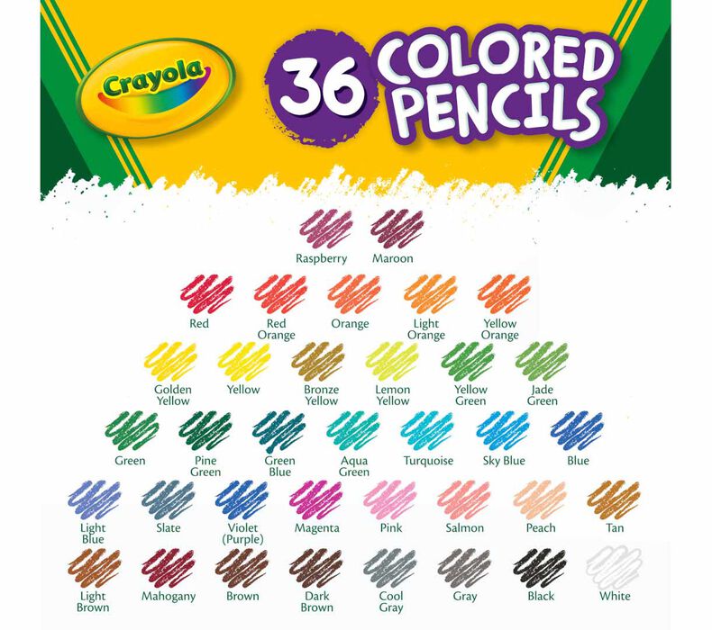 Crayola Colored Pencil Pack of 36 684036