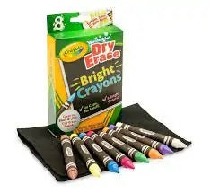 Crayola Dry Erase Crayons Bright Color