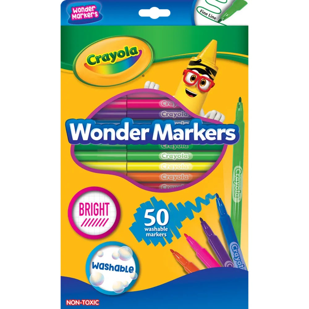 Crayola Fine Line Washable Wonder Markers 