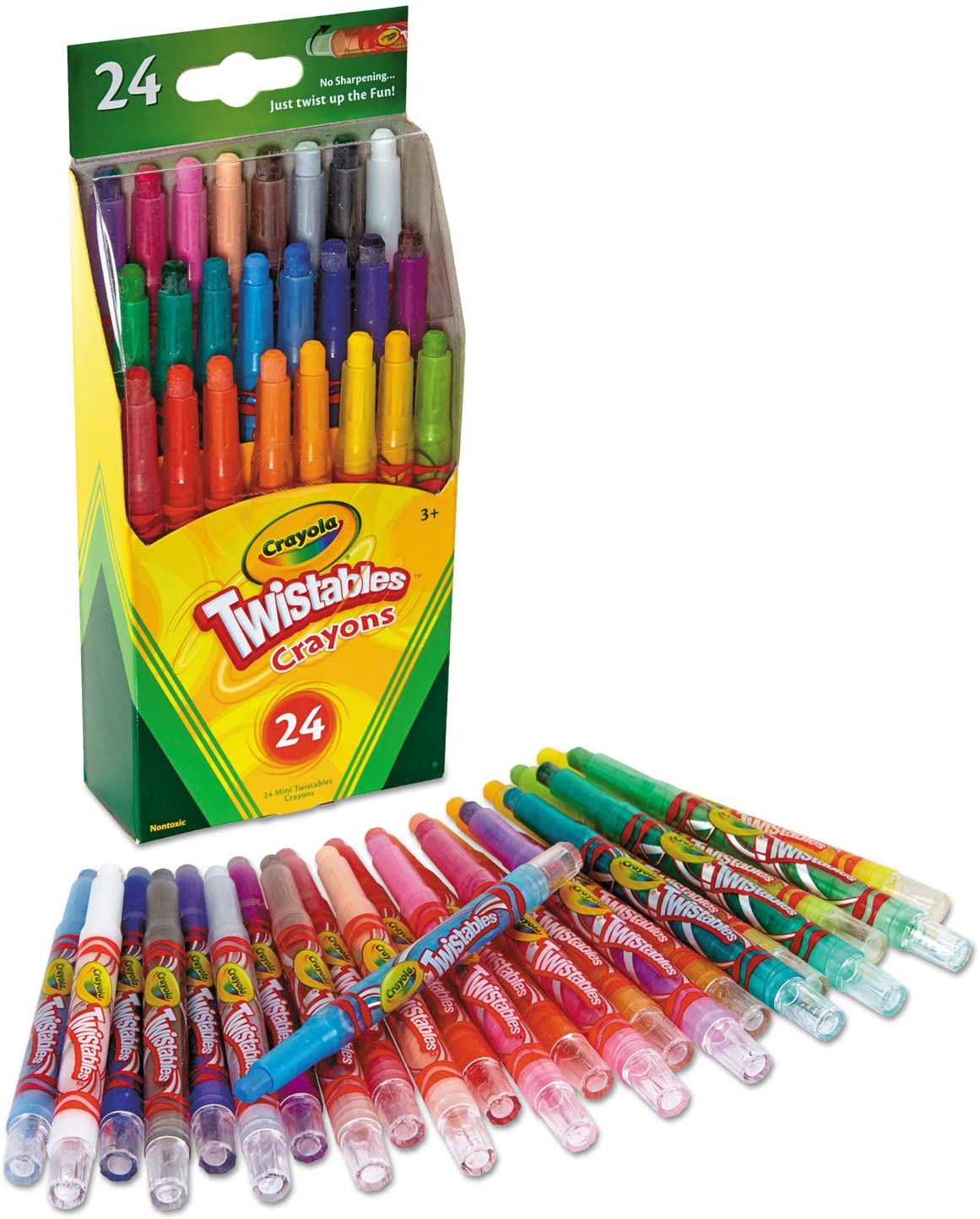 Crayola Mini Twistables CrayonsPack of 24 529724