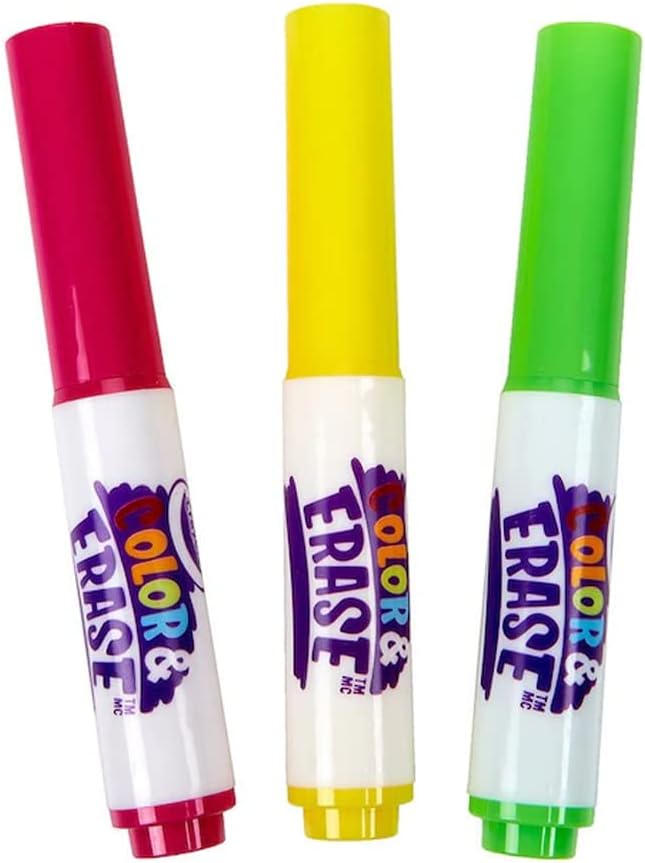 Crayola On the Farm Color and Erase Reusable Activity Pad with Markers 811492