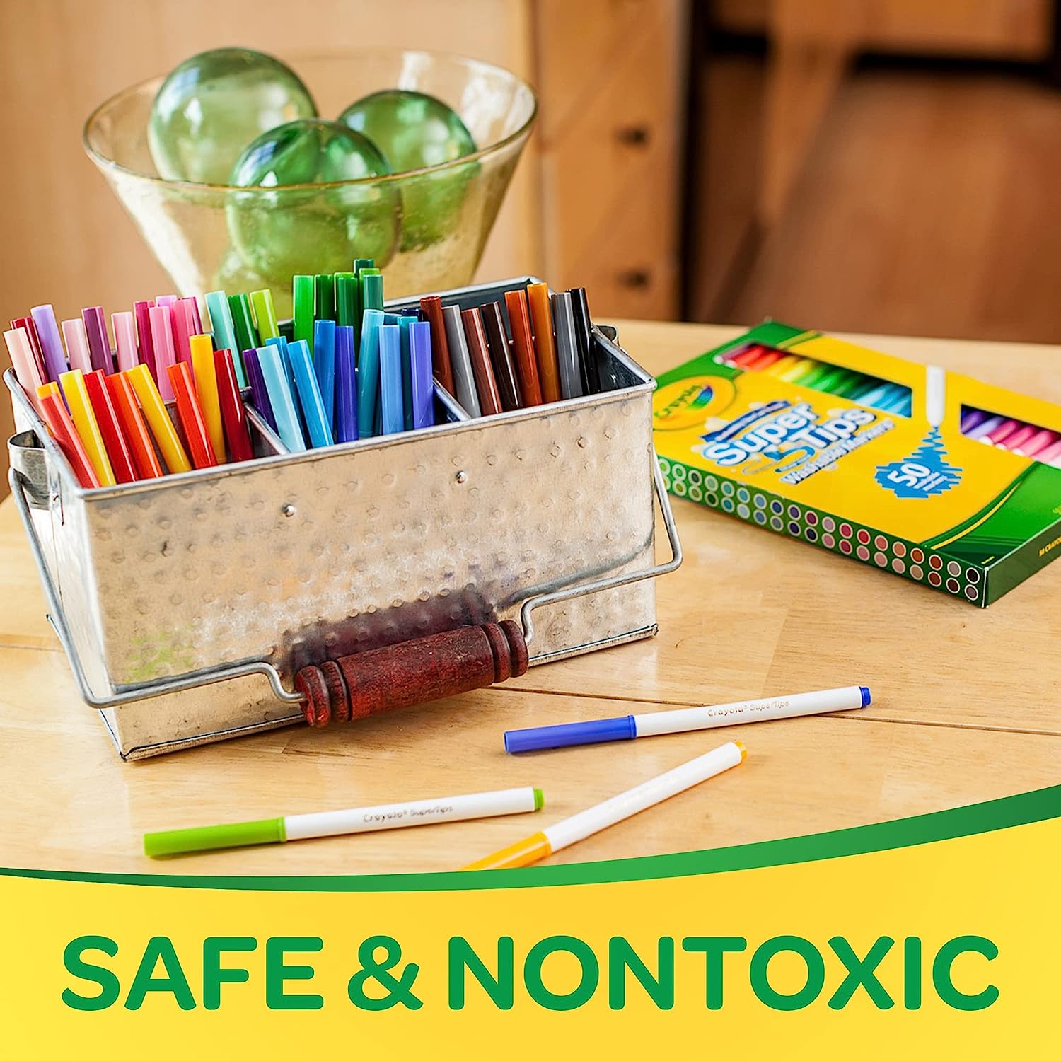 Crayola Super Tips Washable Markers Pack of 50 585050