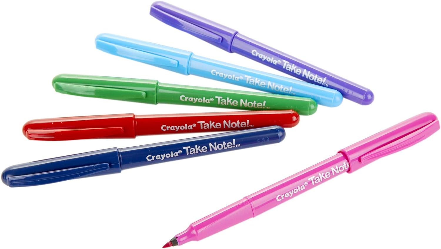 Crayola Take Note Washable Felt Tip Pens