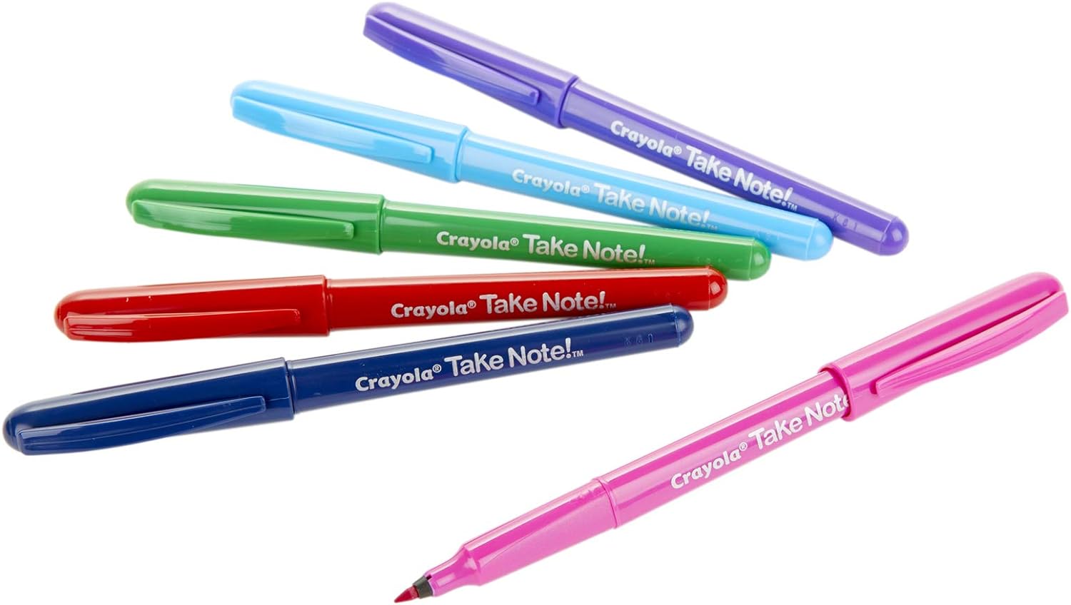 Crayola Take Note Washable Felt Tip Pens