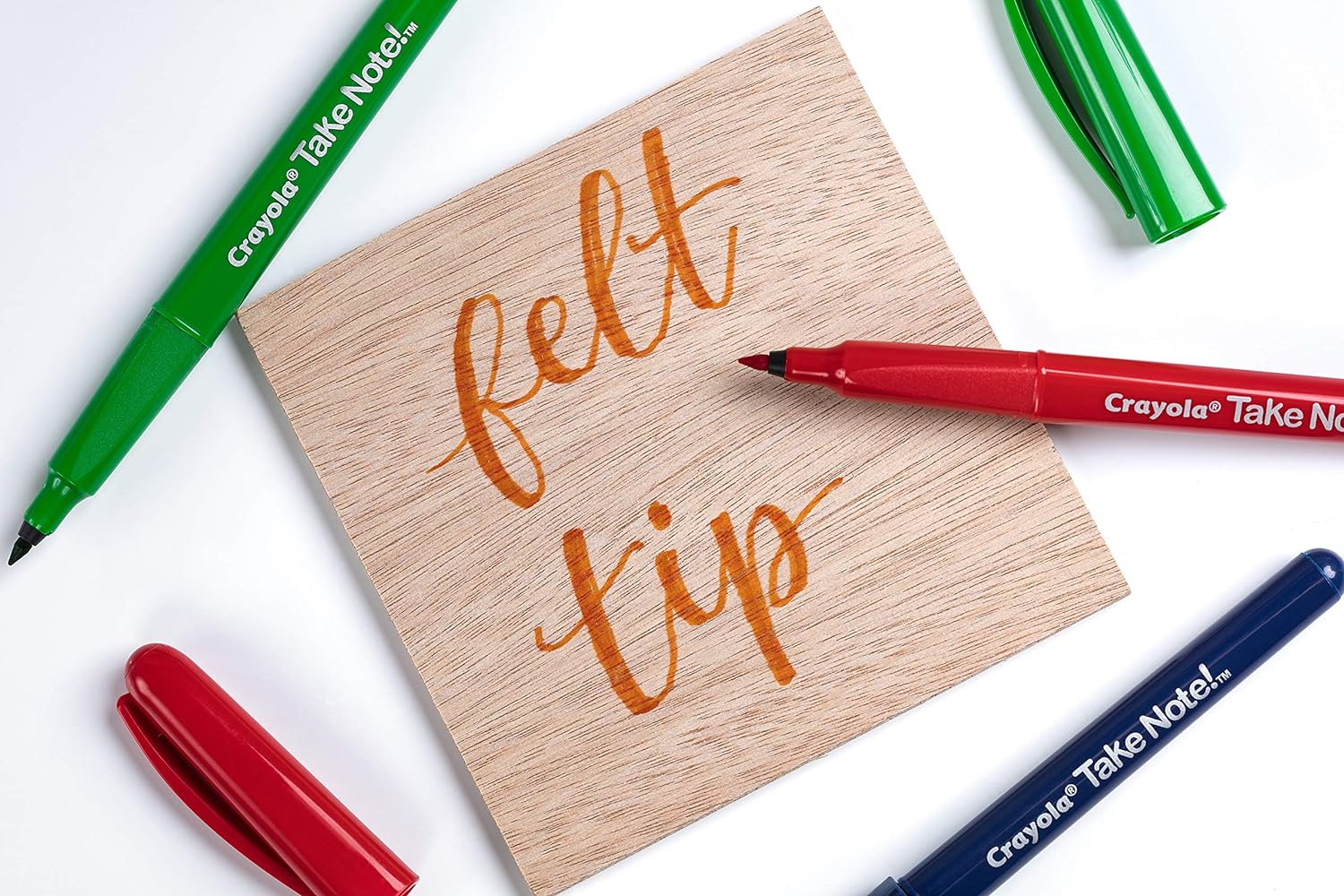 Crayola Take Note Washable Felt Tip Pens