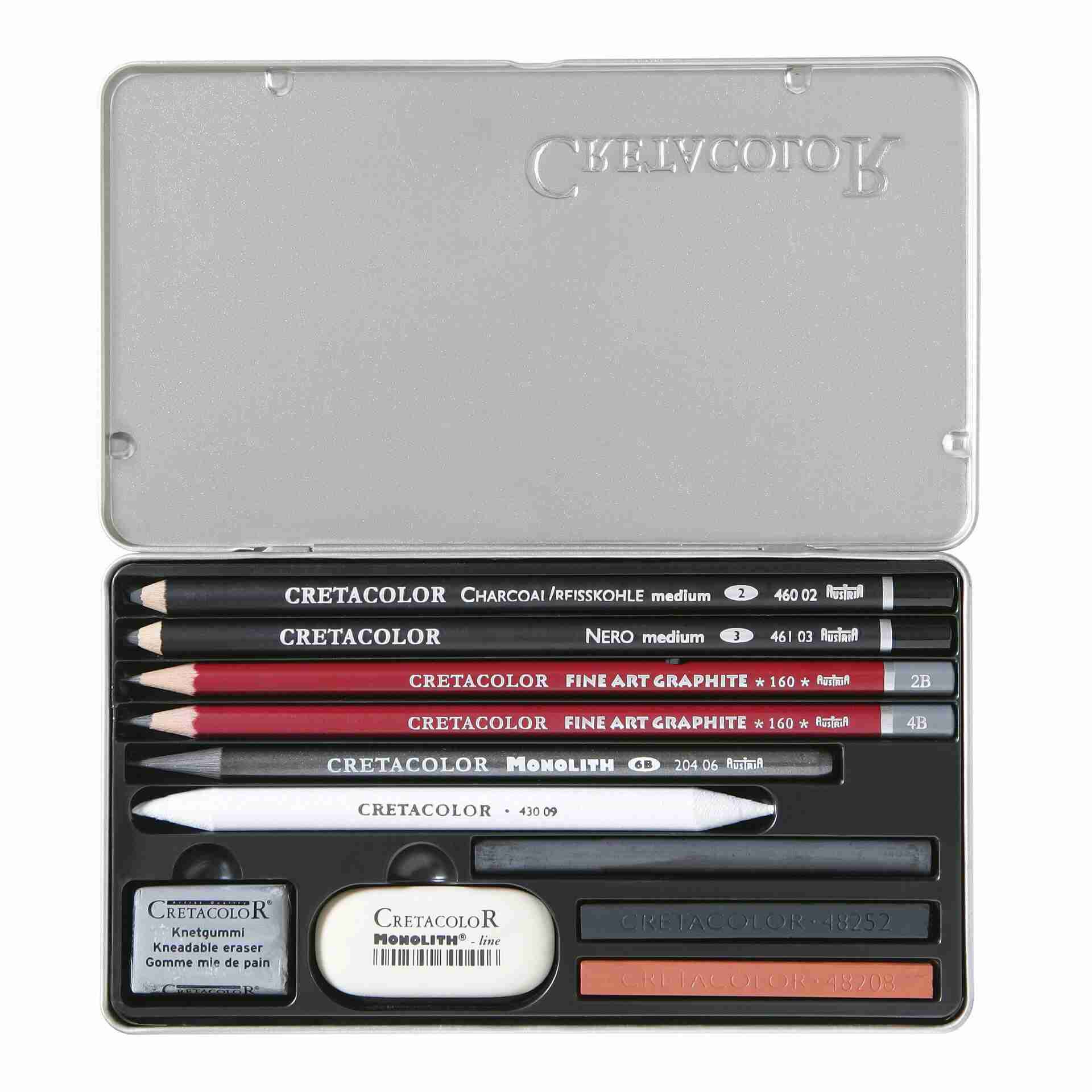 Cretacolor Teacher's Choice Advanced Tin Set of 26