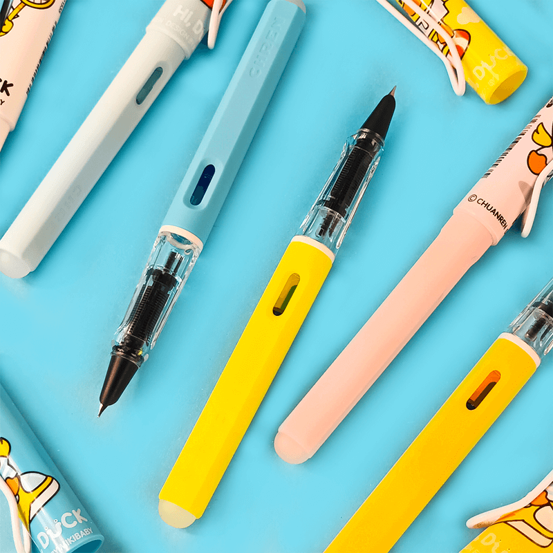 Cute Hi-Duck Fountain Pen 1Pc