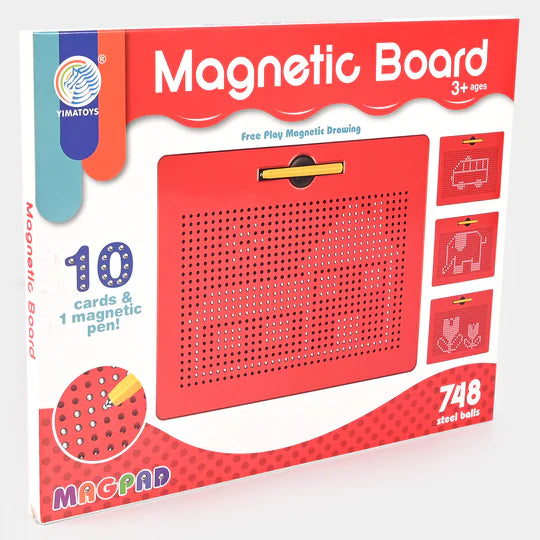 Magnetic Board Large with 10 cards