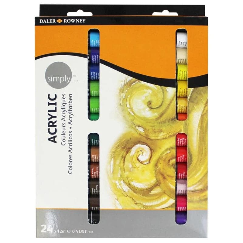 Daler Rowney Simply Acrylic Paint Set