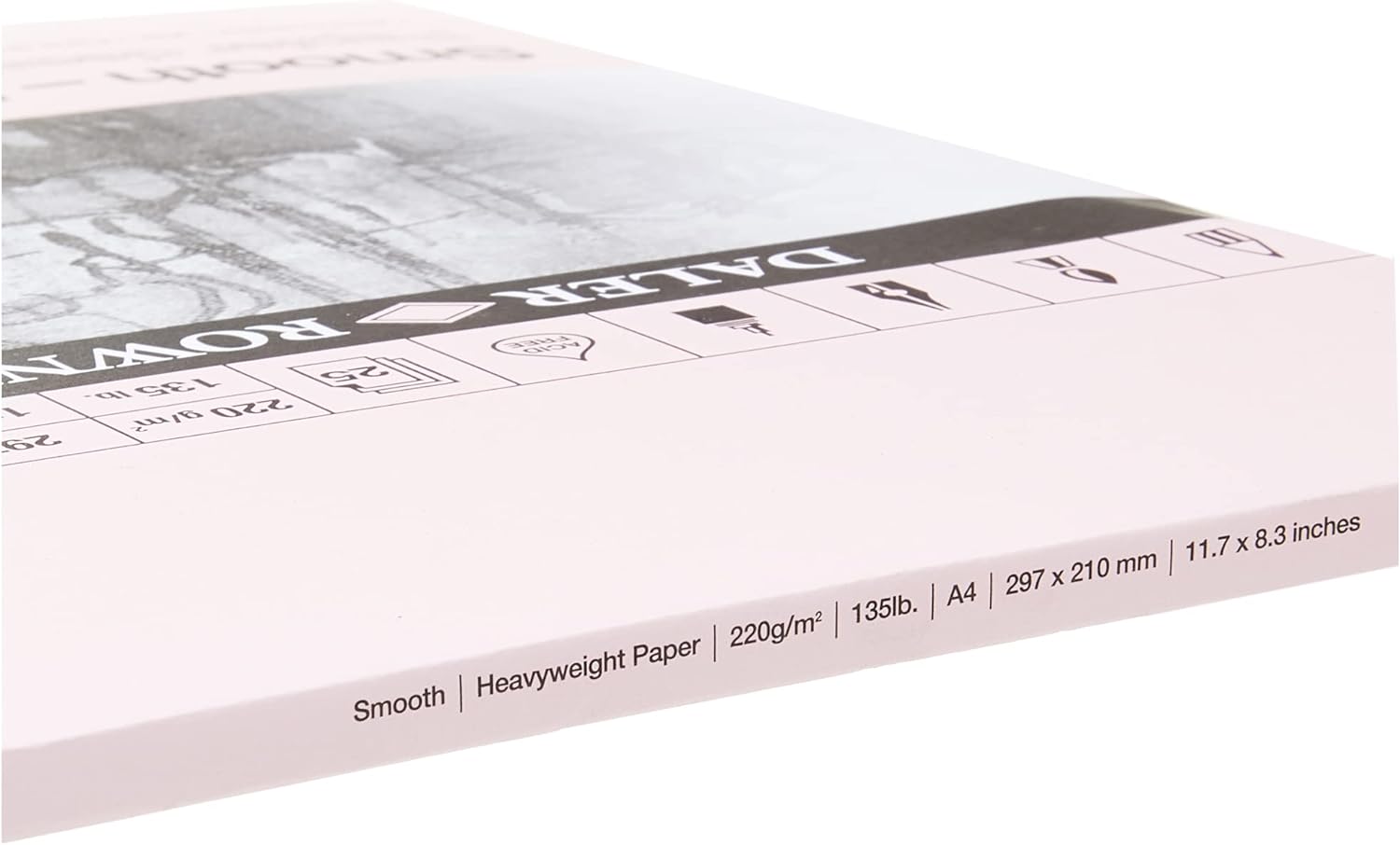 Daler Rowney Smooth Heavyweight Pad 220gsm 25 Sheets