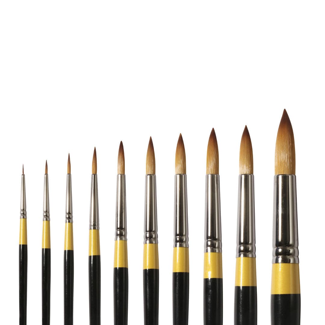 Daler Rowney System 3 Acrylic Round Brush Single Piece