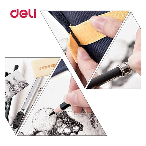 Deli 27 Pcs Fine-Art Drawing & Sketching Pencil Kit