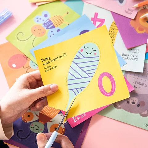 Deli Origami Paper Cuts 100 Sheets 74802