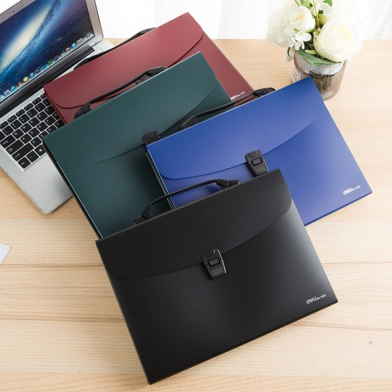 Deli Expanding File Bag 13 Pockets E5557   1 piece