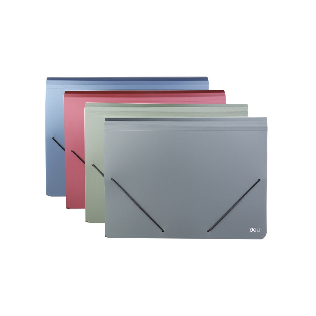 Deli Expanding File Elastic A4 13 Pockets