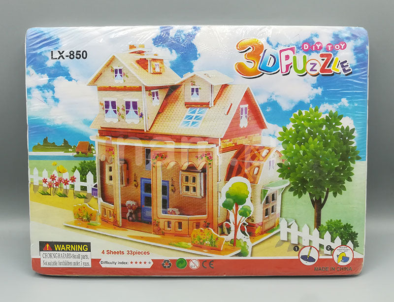 Foaming 3D Puzzle (Different Shapes)