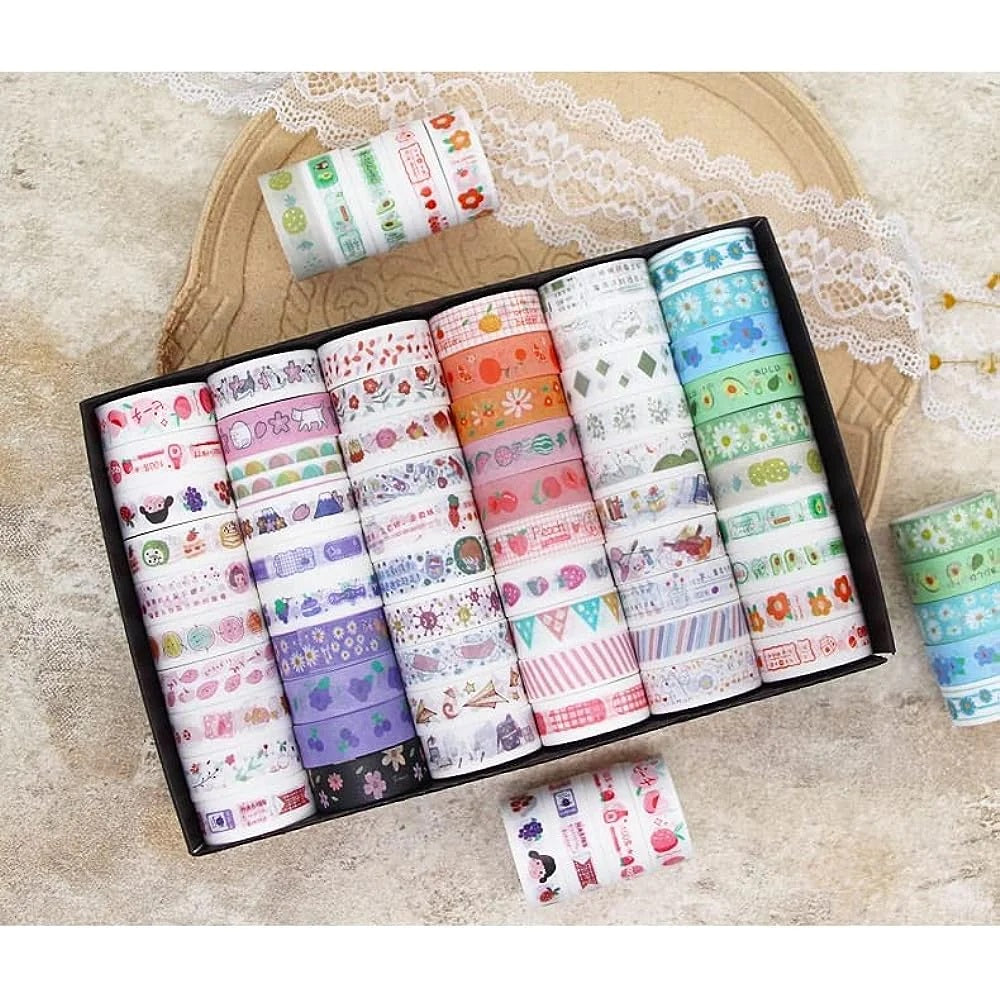 Fantacy Kawai Washi Tapes Set of 60 Style 1