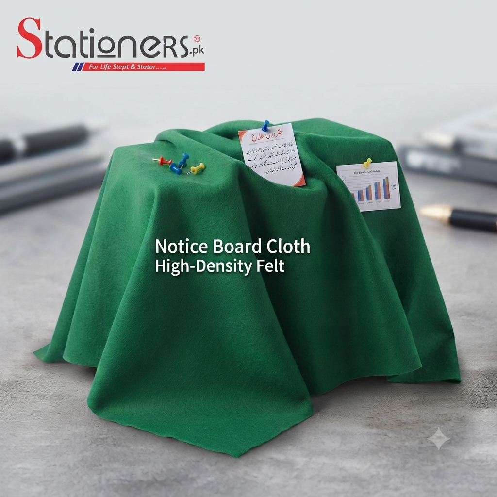 Notice Board Cloth 1 Meter (54" 25Y) - Green