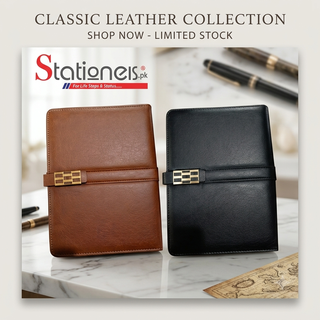 Note Book A/5 (9"x6.5") #85-02 Steel Square Lock