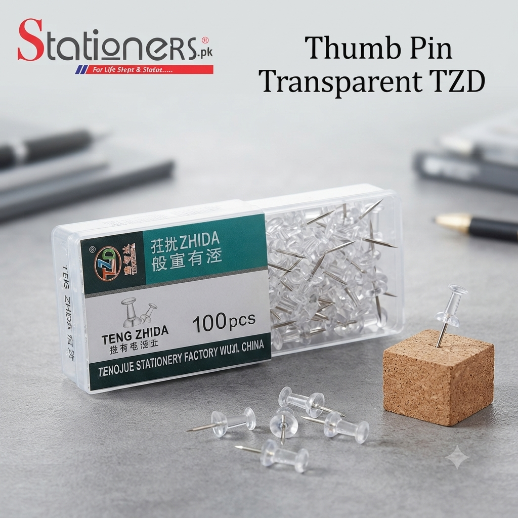 Push Pin Transparent White