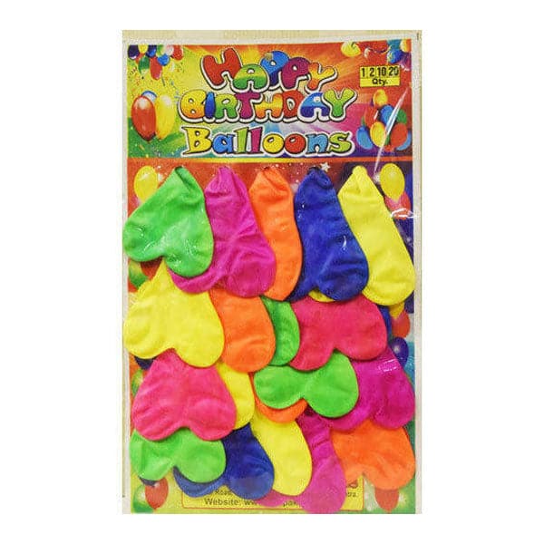 Heart Shape Balloon Mixed Color (1Pack)