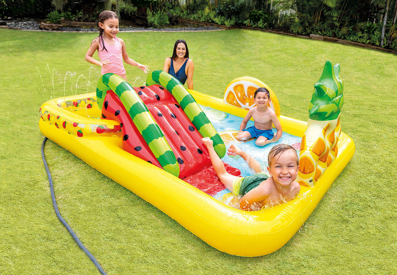 INTEX Fun Fruity Play Center Swimming Pool Outdoor 96X76X36IN
