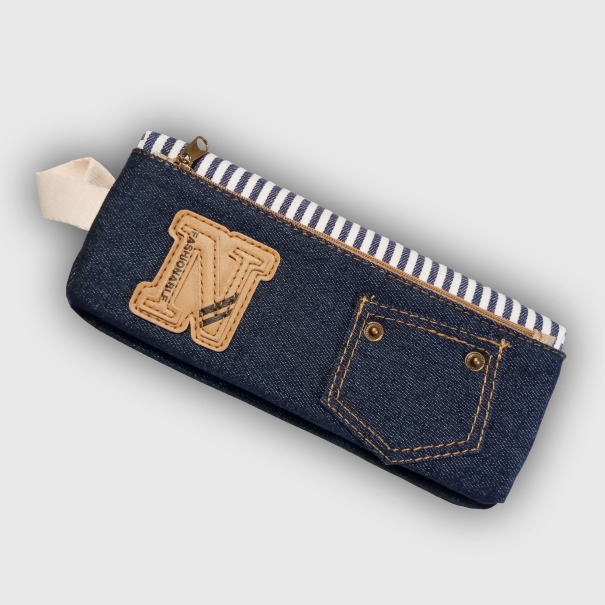 Jeans Pattern Pencil Pouch