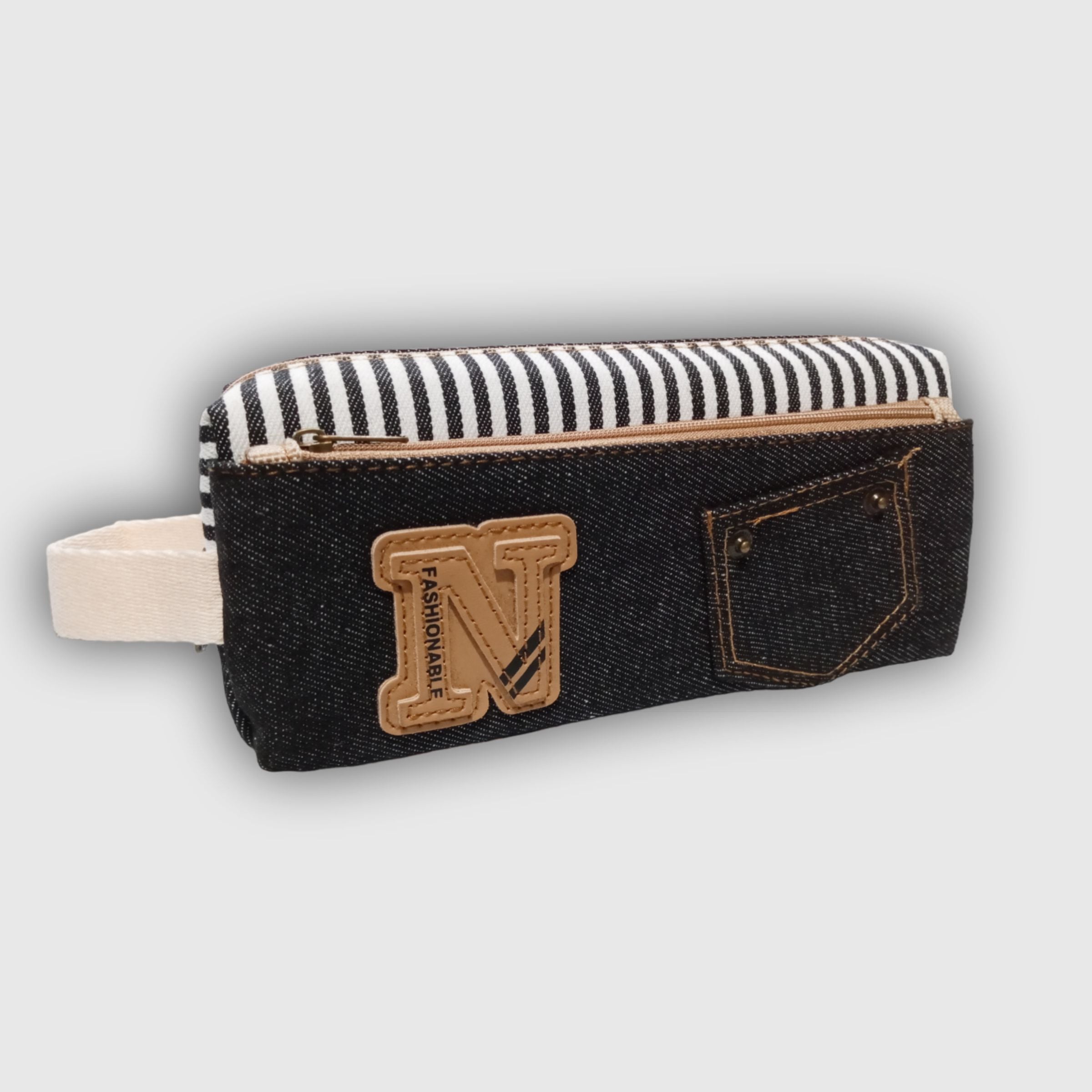 Jeans Pattern Pencil Pouch