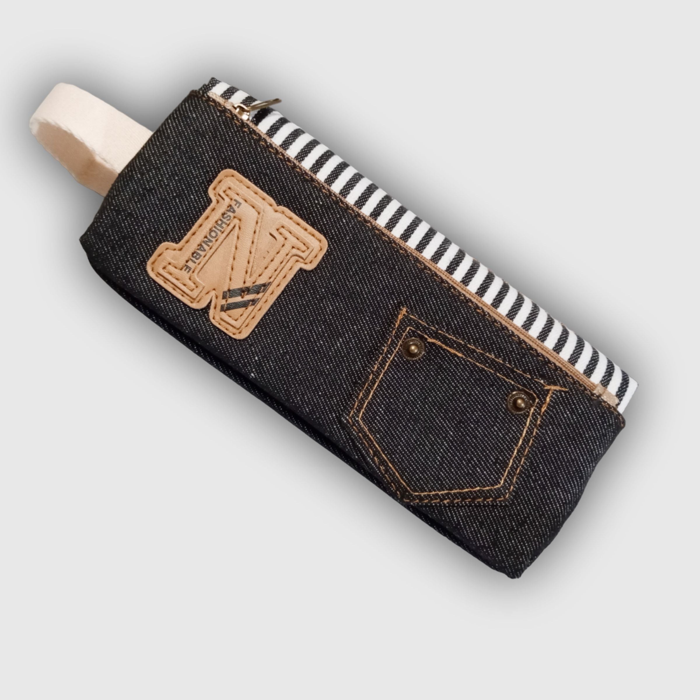 Jeans Pattern Pencil Pouch