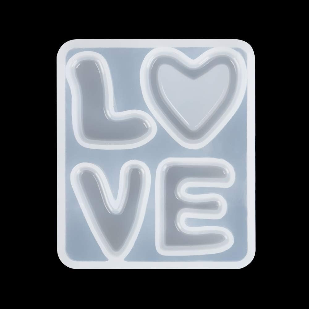 Love Sign White Silicone Molds