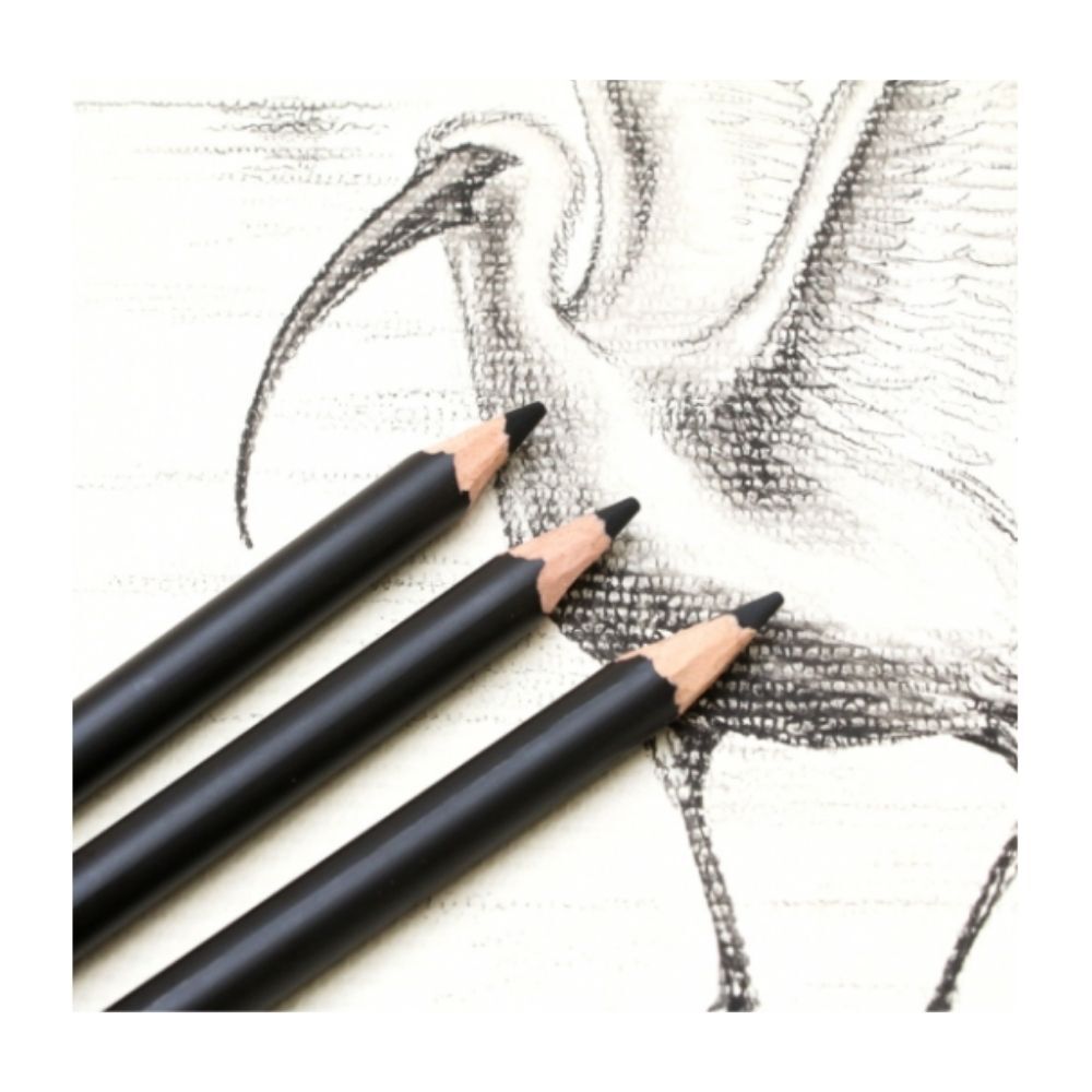 Mont Marte Charcoal Pencils Pack Of 12