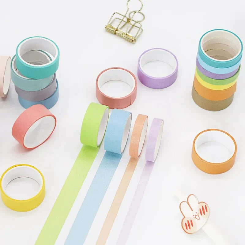 Macron Colors 15MM*2M Washi Tapes Set of 12
