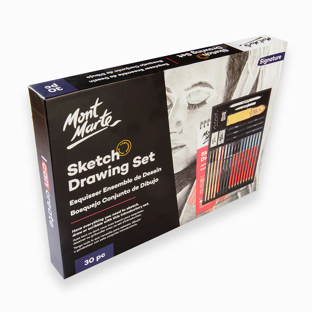 Mont Marte Sketch Drawing Set - 30 pcs