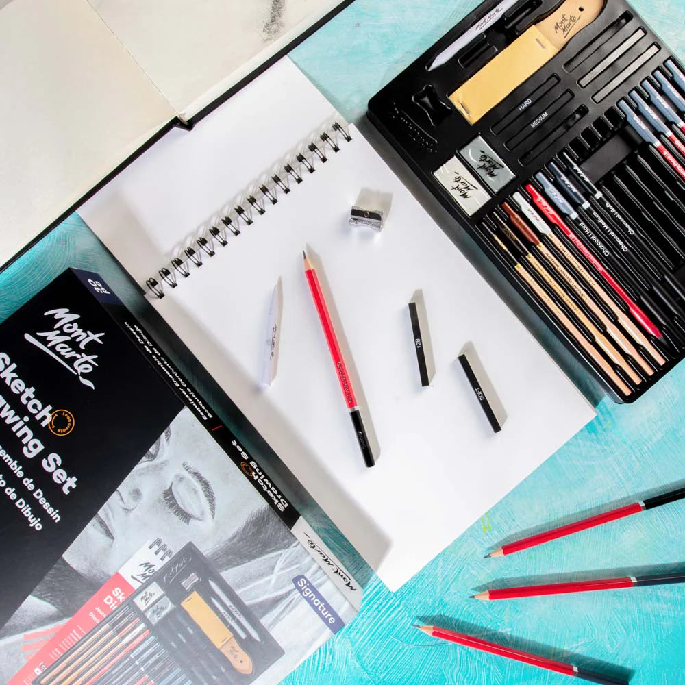 Mont Marte Sketch Drawing Set - 30 pcs