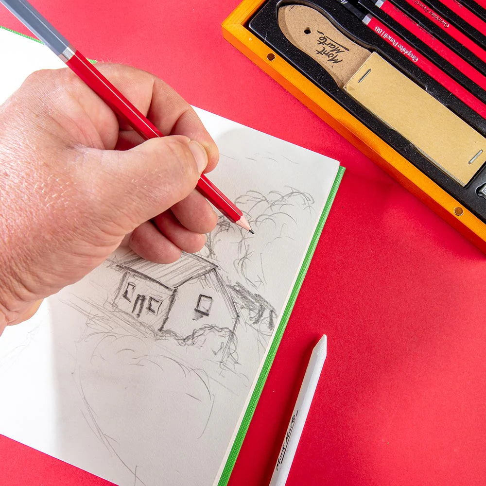 Mont Marte Sketching Set in Wooden Box Signature 20pc