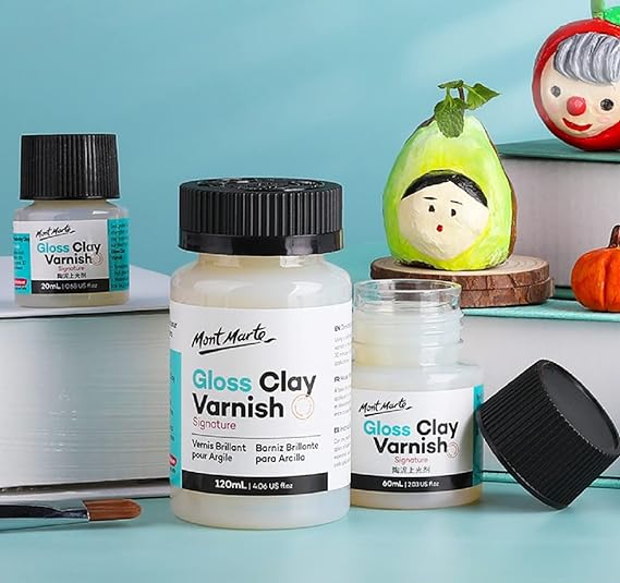 Mont Marte Signature Gloss Clay Varnish 120ml