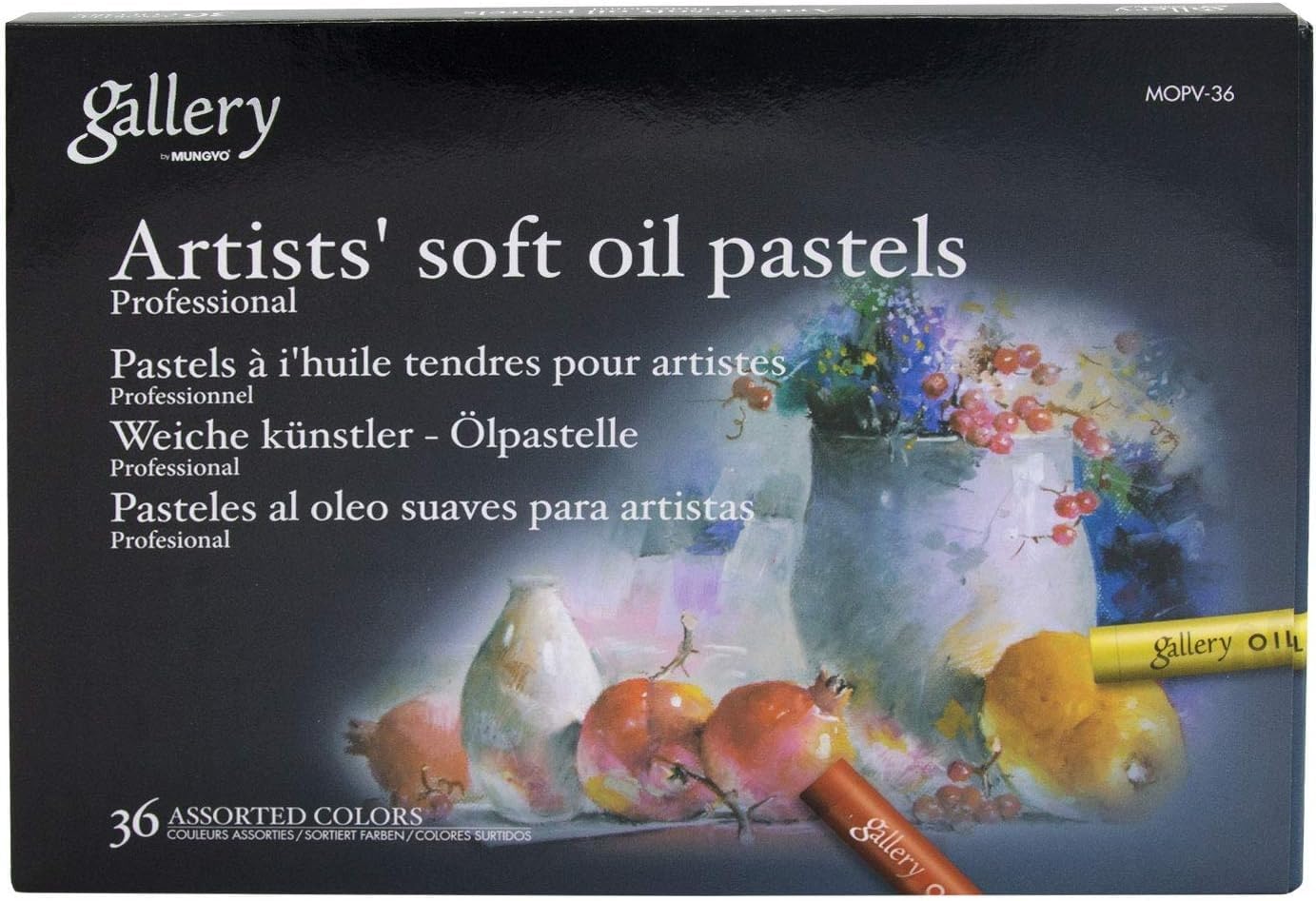 Mungyo Gallery Artists' Soft Oil Pastels Set Of 36