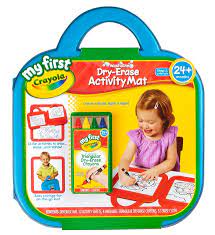 My First Crayola Washable Dry-Erase Activity Mat 811318