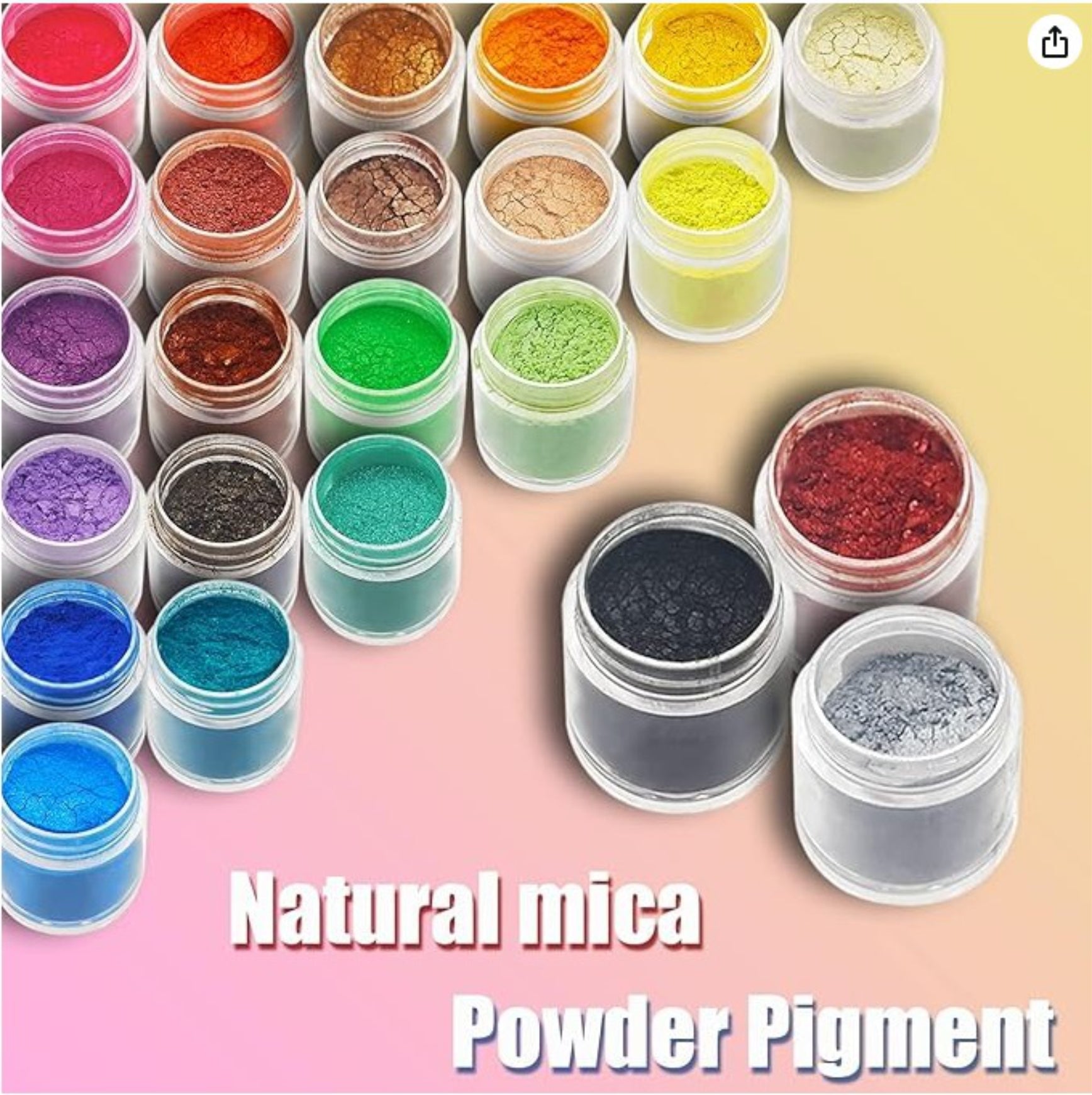Mica Powder 24 Colour Set