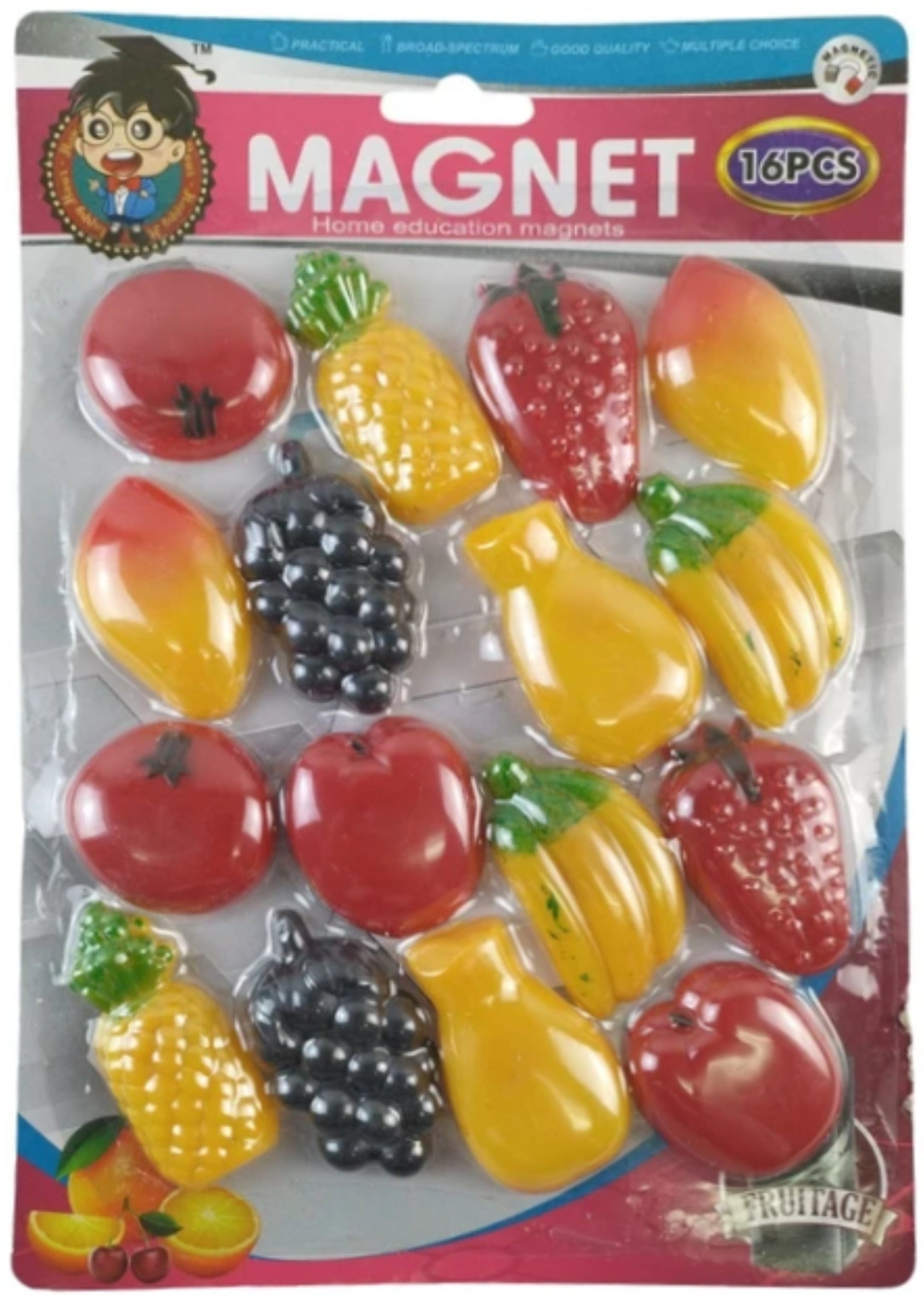 Megnatic Fruit Shape Patta (16pcs)