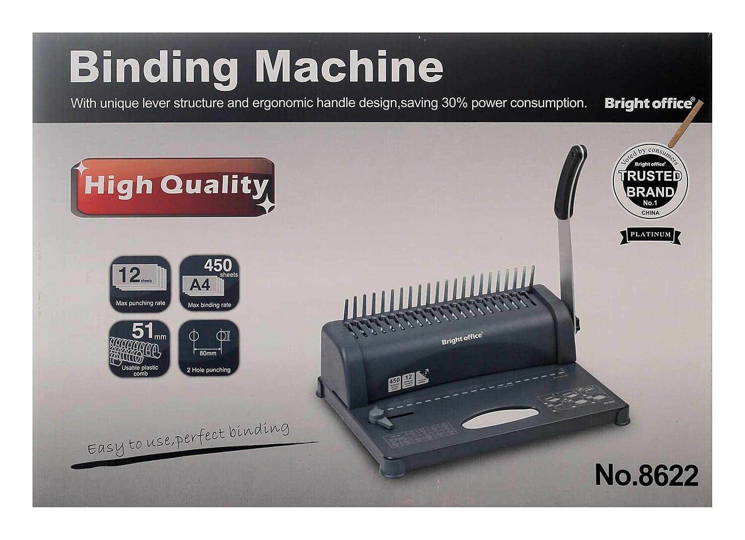Spiral Binding Machine 8622