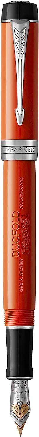 Parker Duofold Centennial Fountain Pen, Classic Big Red Vintage