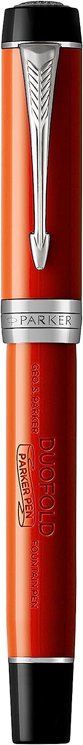 Parker Duofold Centennial Fountain Pen, Classic Big Red Vintage