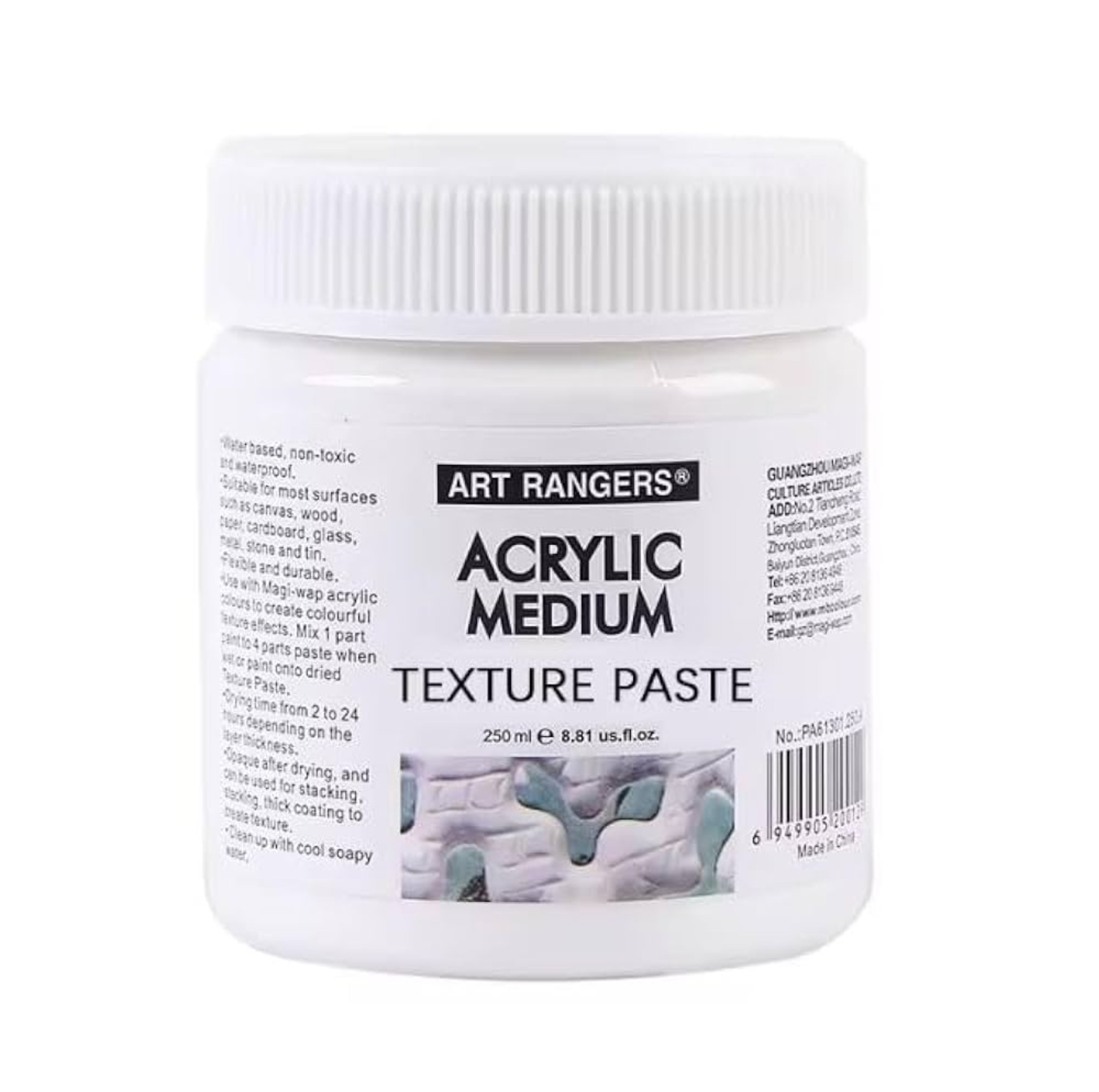 Modeling Paste Acrylic Mediums - 250ml - Art Rangers