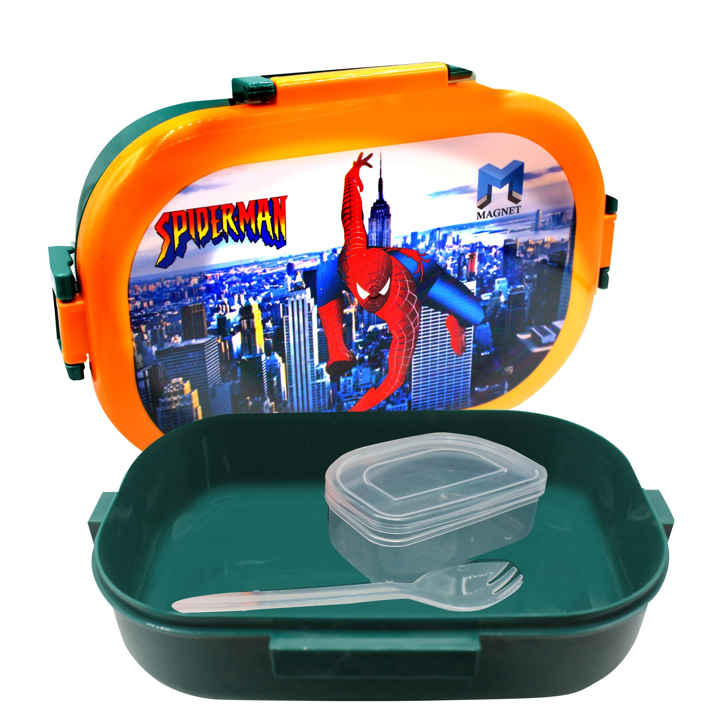 Spiderman Character Premium Quality Lunch Box For Kids