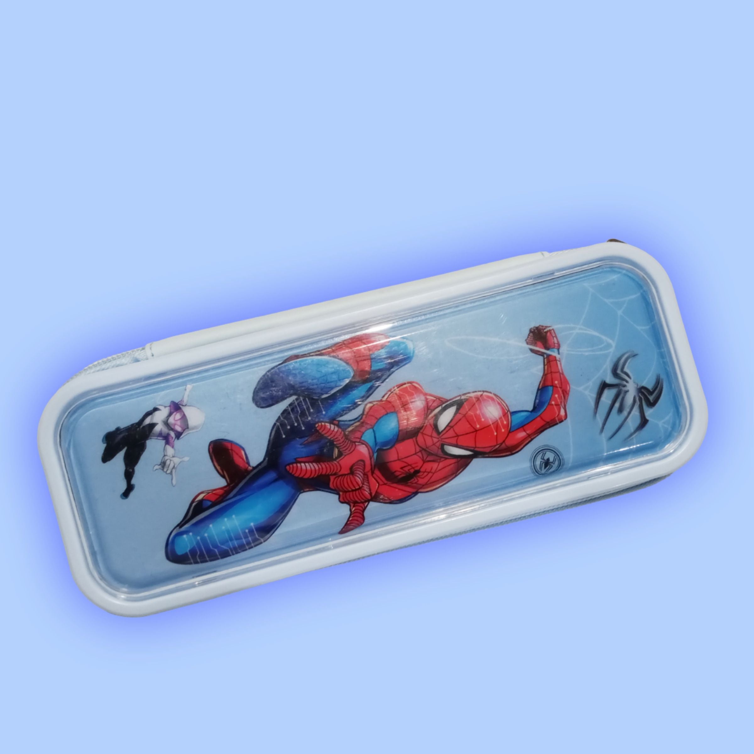 Spiderman Pencil Pouch With Colorful LED Lights