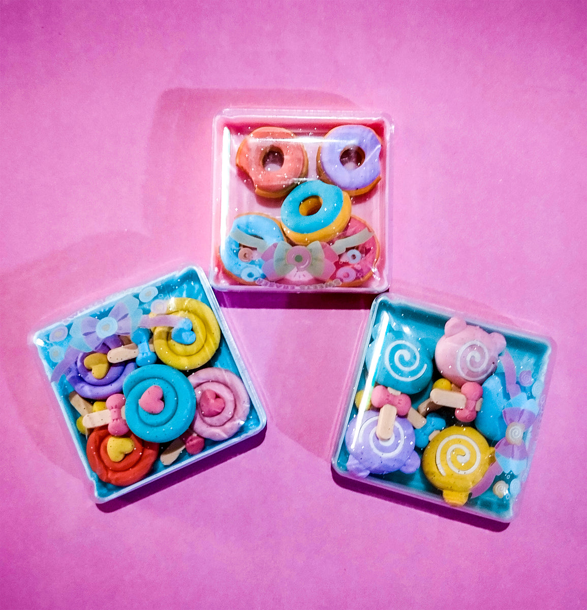 Sweets Candy Eraser 5Pcs Set