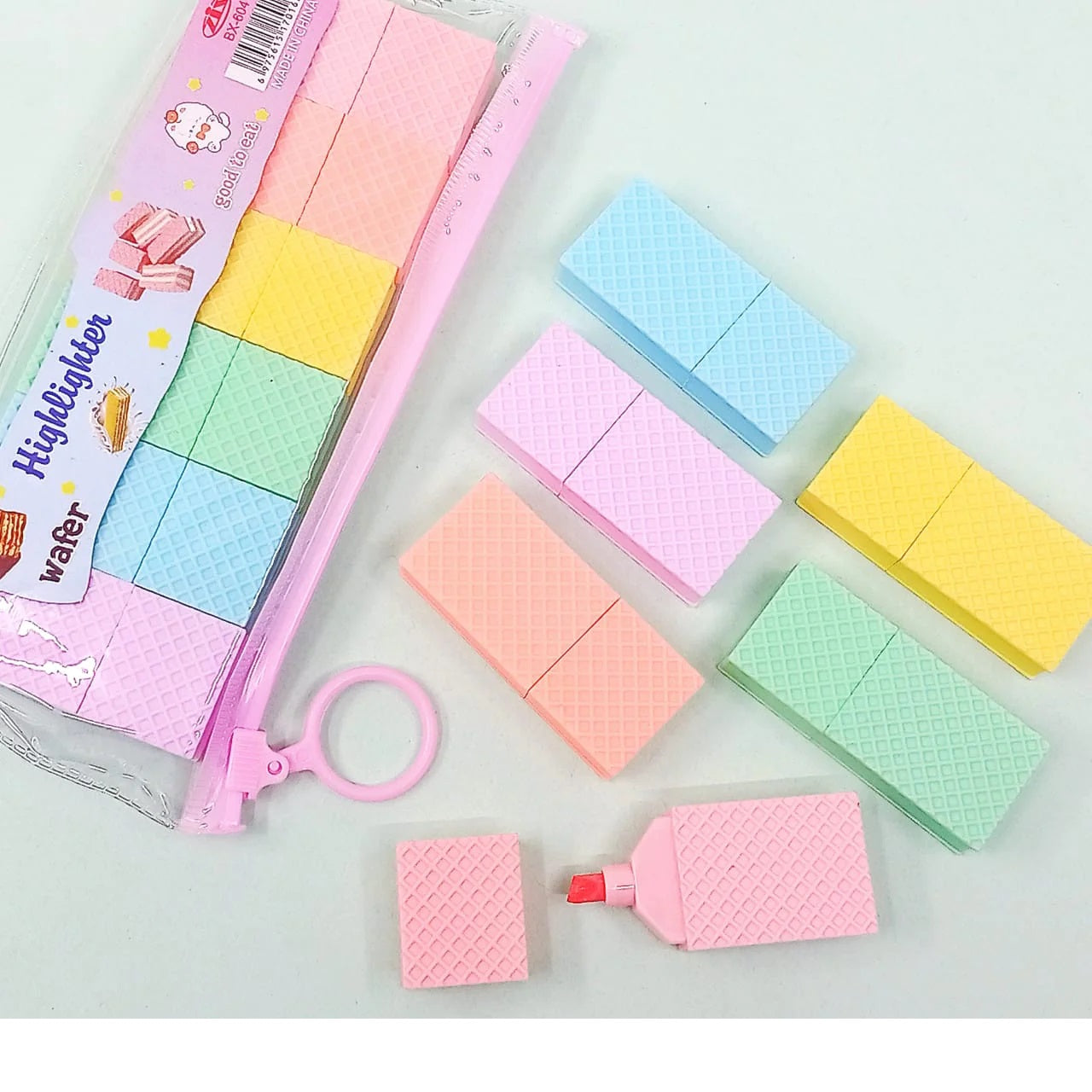 Macron Color Wafer- Highlighter  Set of 6