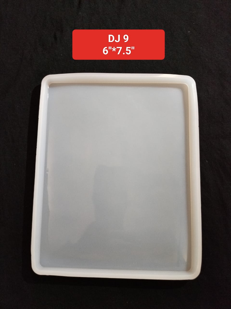 Square Shape Epoxy Mold DIY Resin Silicone Mold 6"*7.5"